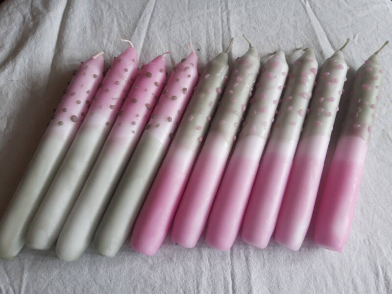 Dip dye  dinerkaars -18- tafeldecoratie