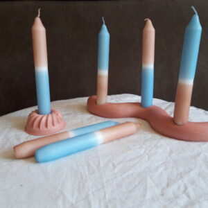 Dinerkaars Dip dye - 15- tafeldecoratie