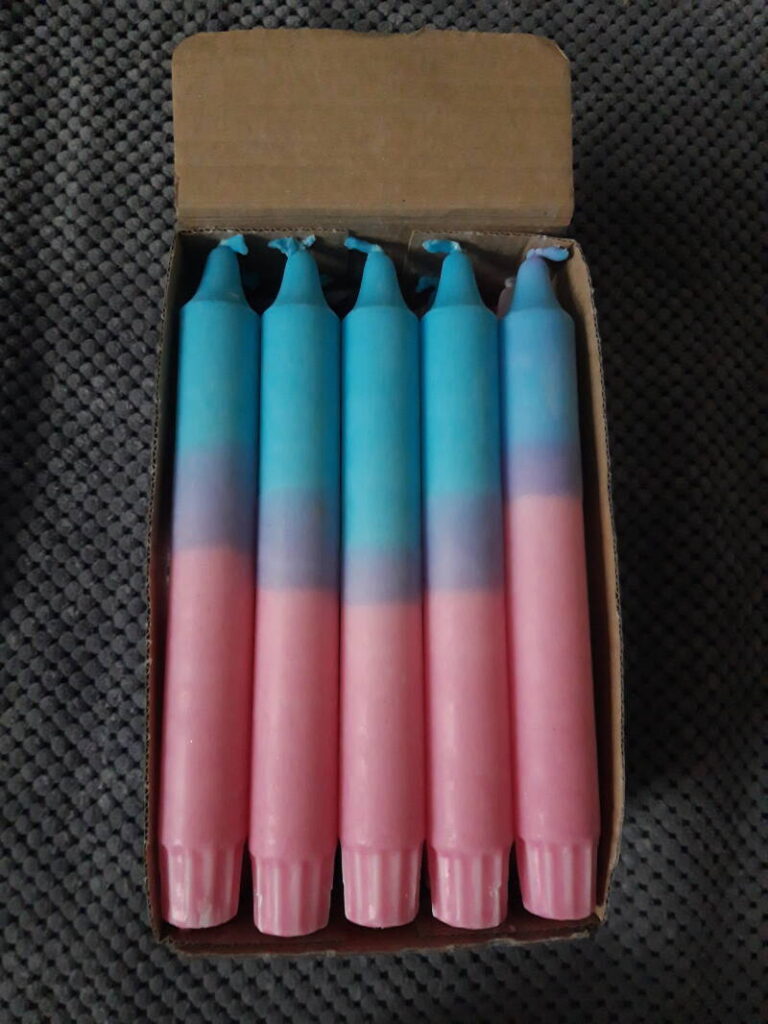 Dip dye dinerkaars -1