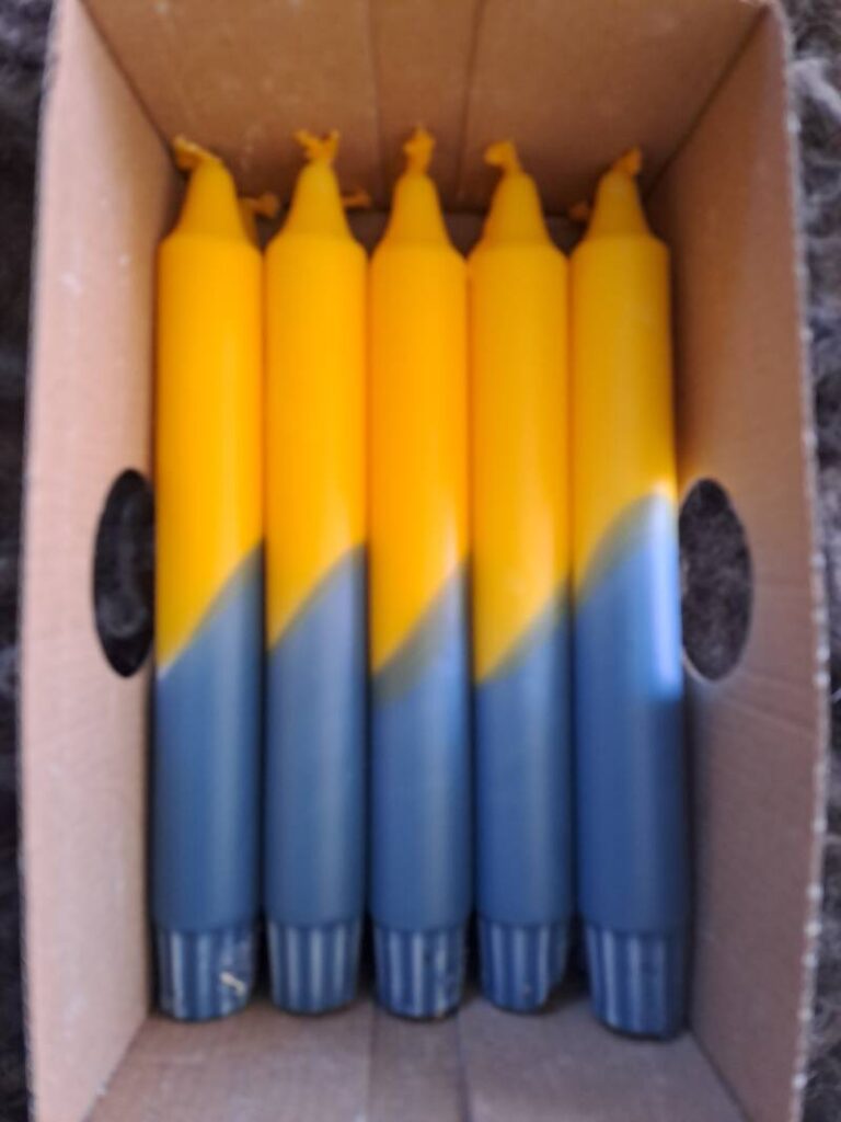 Dipdye dinerkaars – 23- tafeldecoratie