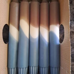 Dip dye dinerkaars - 16- tafeldecoratie