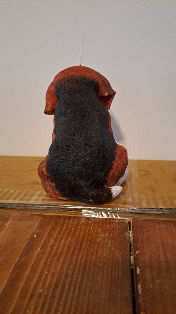 Beagle kaars- hond - candle- jachthond - Afbeelding 4