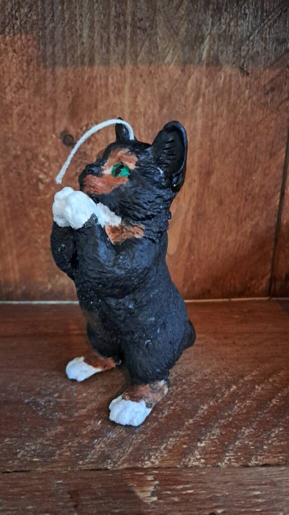Staande kat  kaars - Afbeelding 3