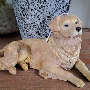 Grote Golden retriever kaars- handgemaakt - handmade
