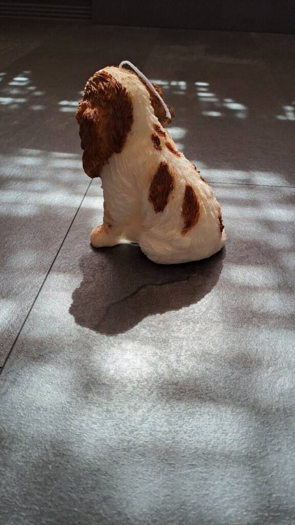 Cocker Spaniel Kaars -candle - handgemaakt -koolzaadwas - Afbeelding 2