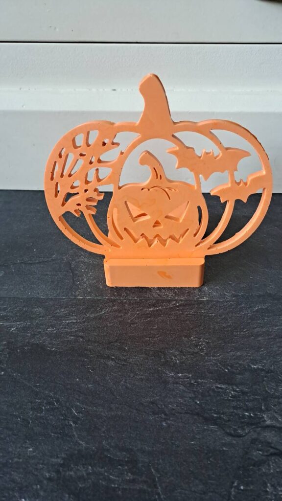 Scary Pumpkin waxinelichtje - Afbeelding 2