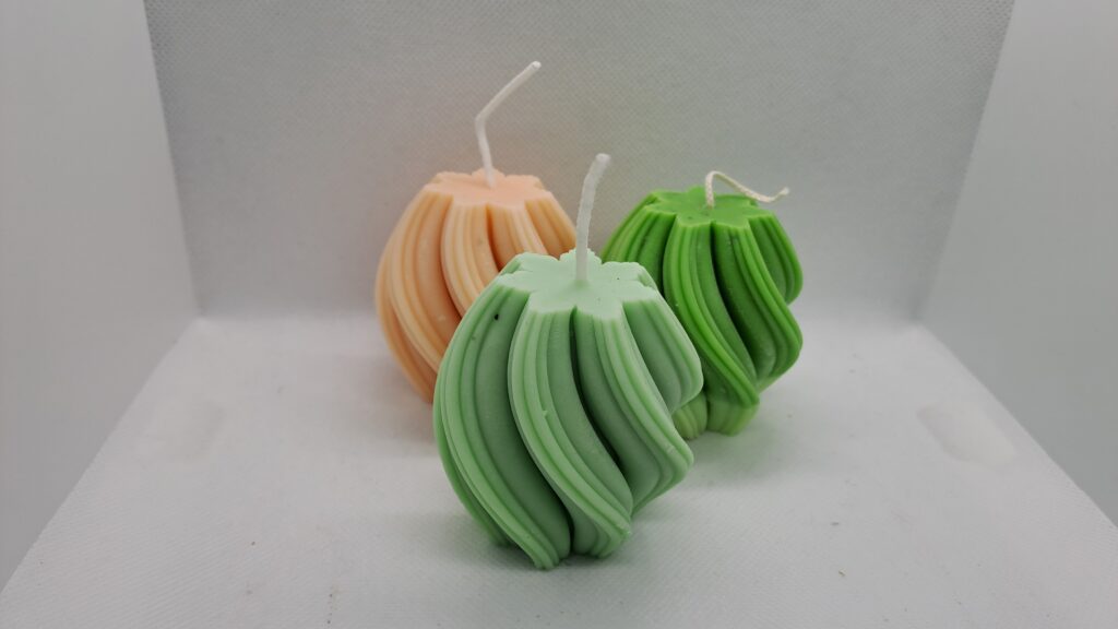 Swirl kaars - Afbeelding 2