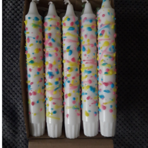 Kinderfeestje Workshop kaarsen maken.