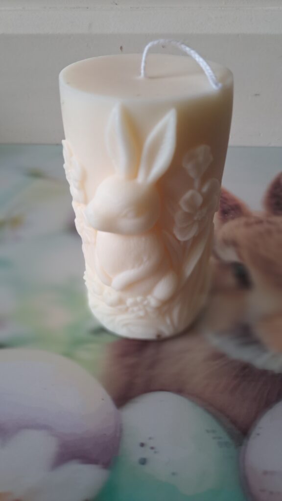 Stompkaars pasen Bunny- 100% koolzaadwas- easter - Afbeelding 8