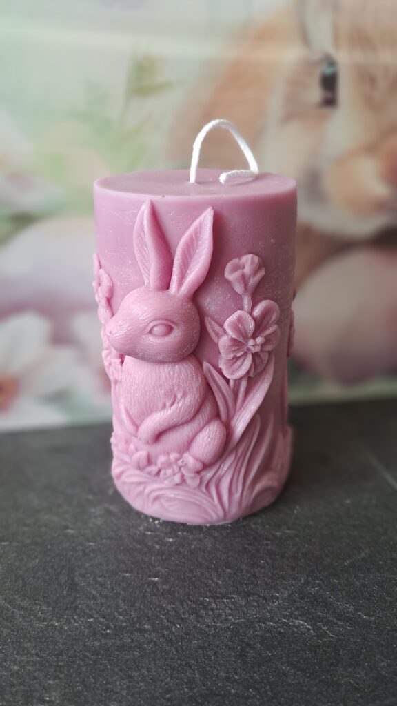 Stompkaars pasen Bunny- 100% koolzaadwas- easter - Afbeelding 9