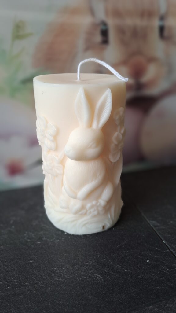 Stompkaars pasen Bunny- 100% koolzaadwas- easter - Afbeelding 6