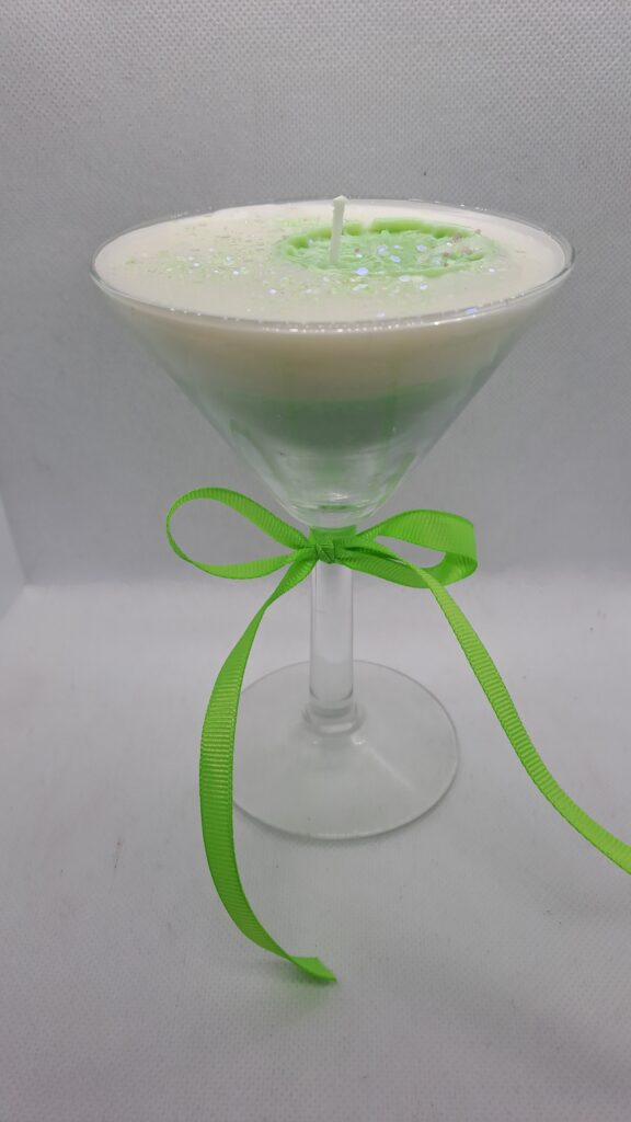 Cocktail kaars Pisang Ambon  met een schijfje limoen - Afbeelding 7