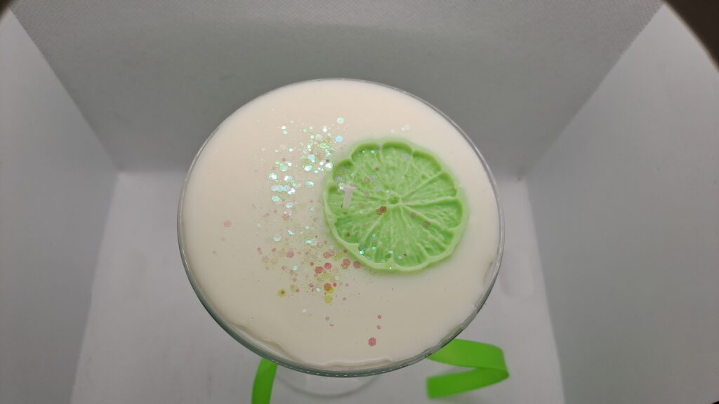 Cocktail kaars Pisang Ambon  met een schijfje limoen - Afbeelding 5