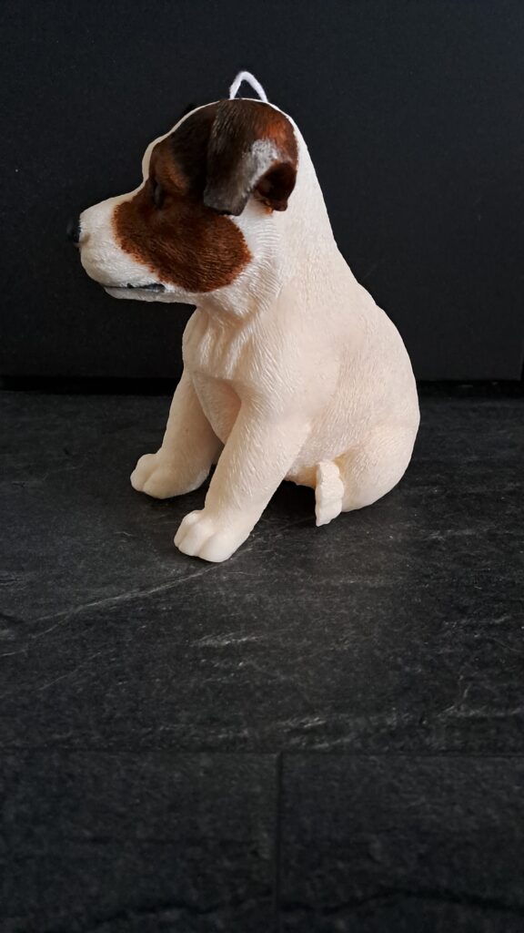 handgemaakte Jack Russel kaars van 100% koolzaadwas - Afbeelding 26