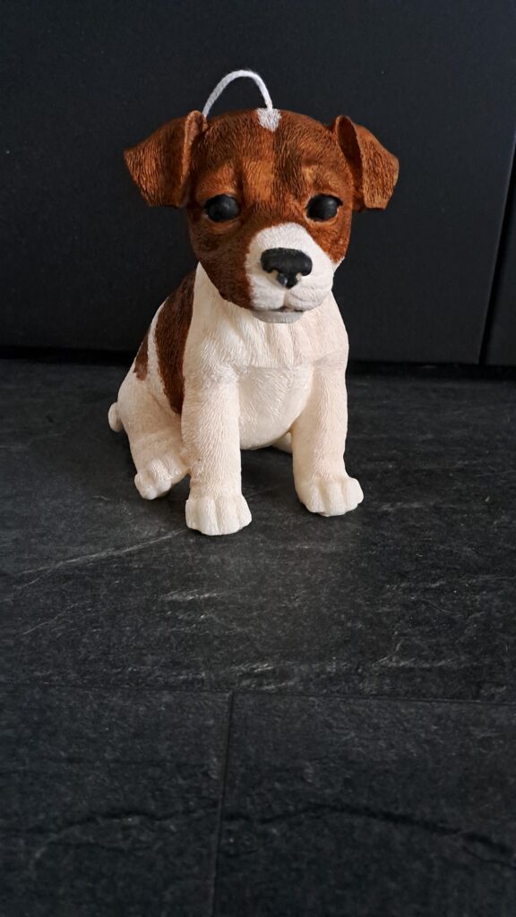 handgemaakte Jack Russel kaars van 100% koolzaadwas - Afbeelding 27