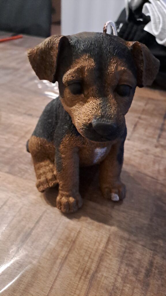 handgemaakte Jack Russel kaars van 100% koolzaadwas - Afbeelding 31