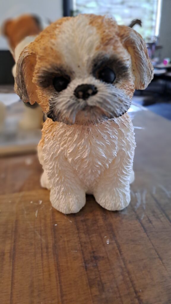 shih tzu kortharig/ Boomertje style kaars - Afbeelding 9
