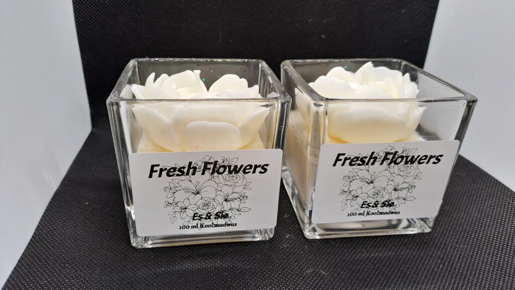 Geurkaars fresh flowers