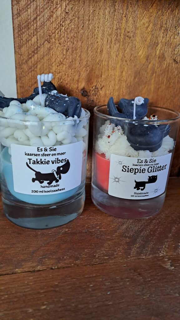 Kaars "Takkie" - Afbeelding 4