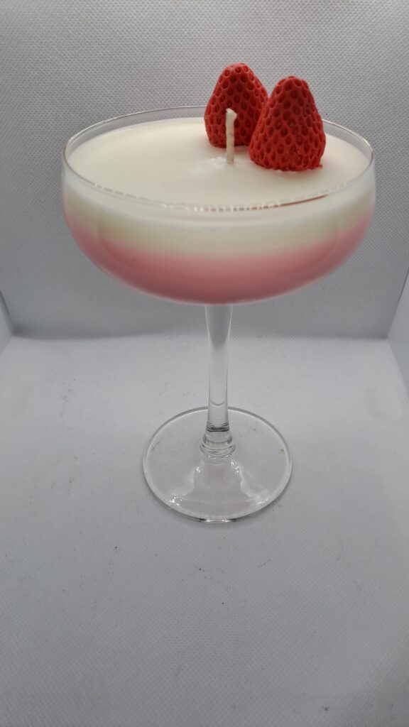 Pink Strawberry Cocktail