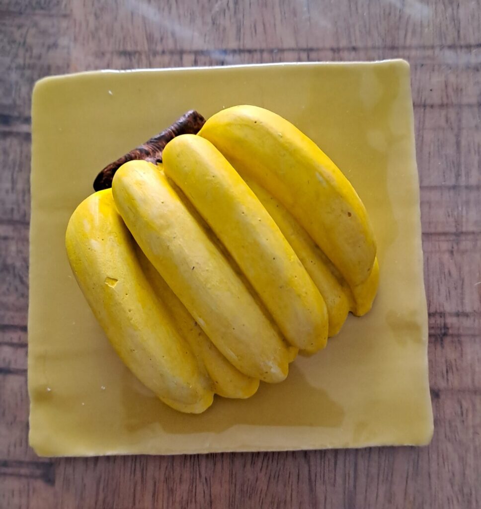 Tegeltje 3D tros bananen