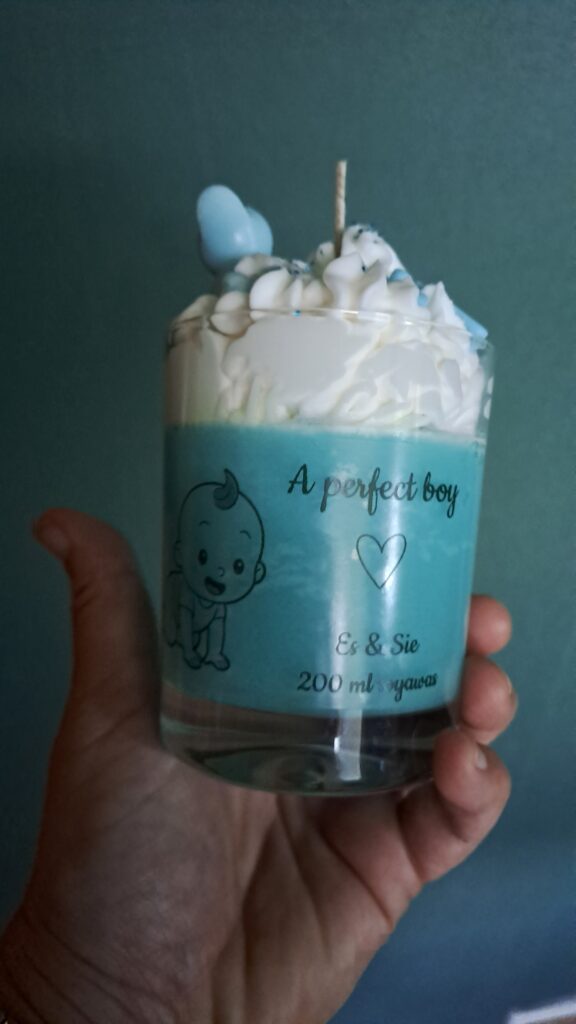 babyshower kaars op maat