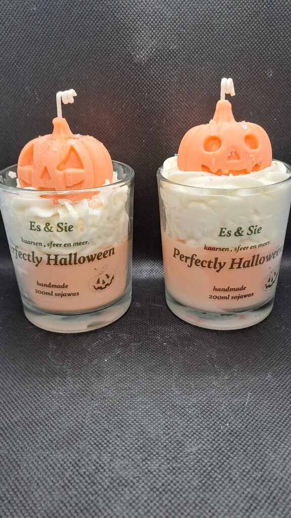 Geurkaars Perfectly Halloween – Pompoenkruiden & Vanille